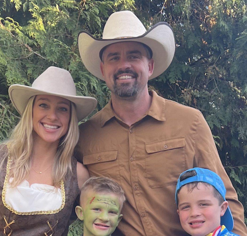 Zach Calhoon and Family